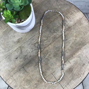 Boho Stone Beaded Long Necklace✨